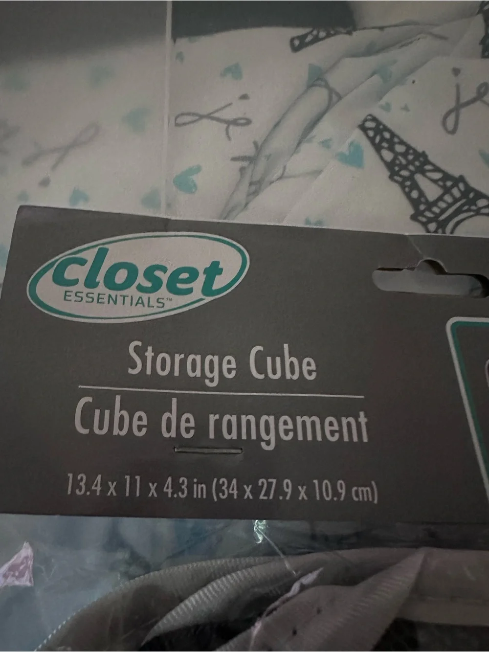 Storage Cube Great for the suitcase 11 x 14